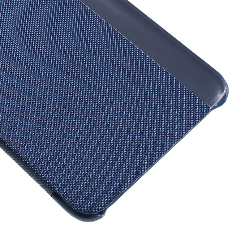 Folio Window Leather Smart Phone Cover for LG Stylus 2 - Blue-6