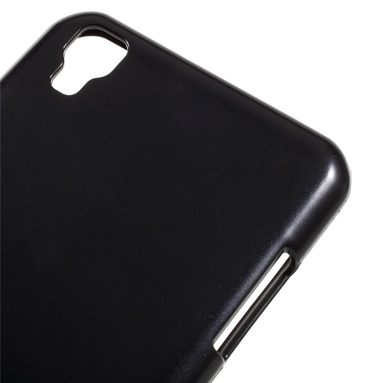MERCURY GOOSPERY i JELLY Metallic TPU Case for LG X Style - Black-3