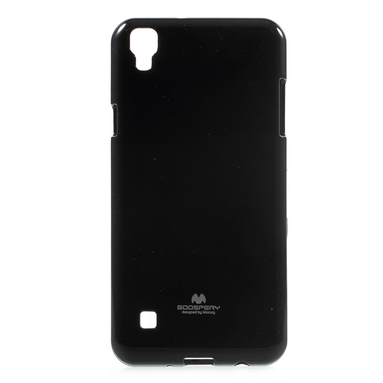 MERCURY GOOSPERY Glitter Powder Jelly TPU Case for LG X Style - Black-1