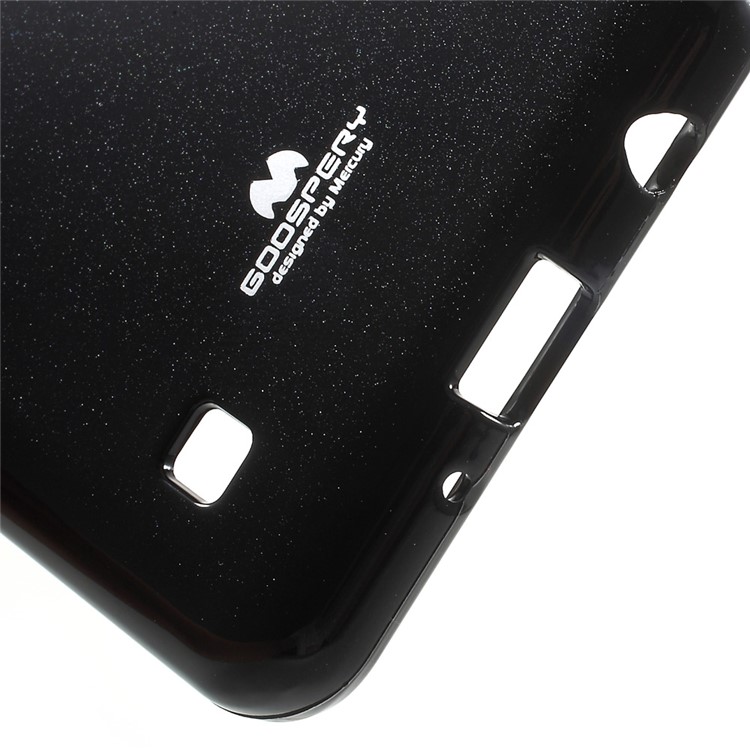 MERCURY GOOSPERY Glitter Powder Jelly TPU Case for LG X Style - Black-4