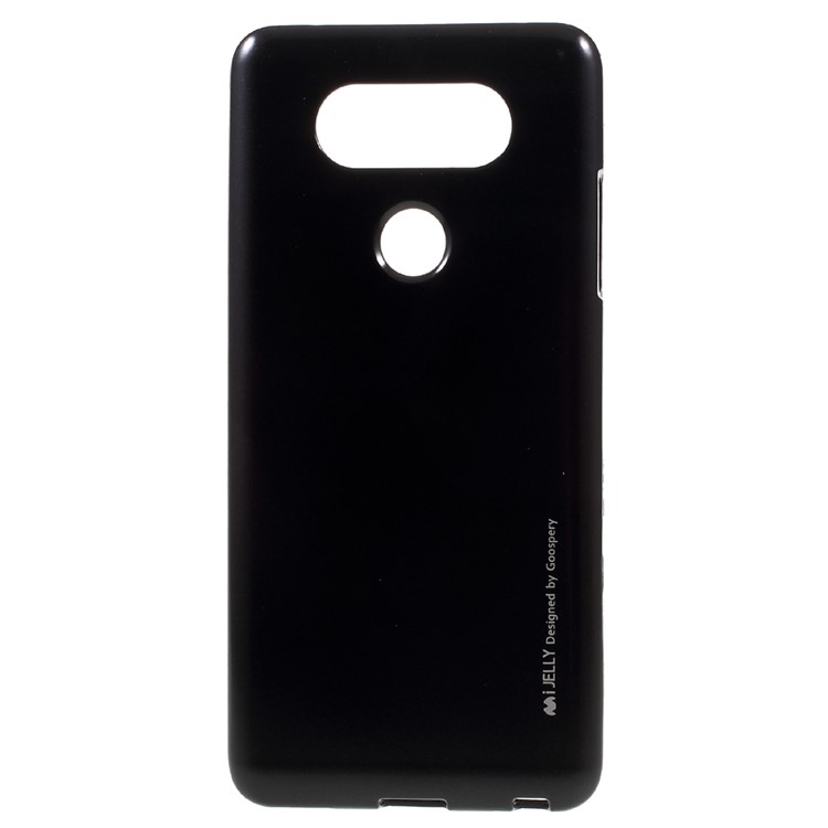 MERCURY GOOSPERY i JELLY Metallic TPU Back Case for LG V20 - Black-1