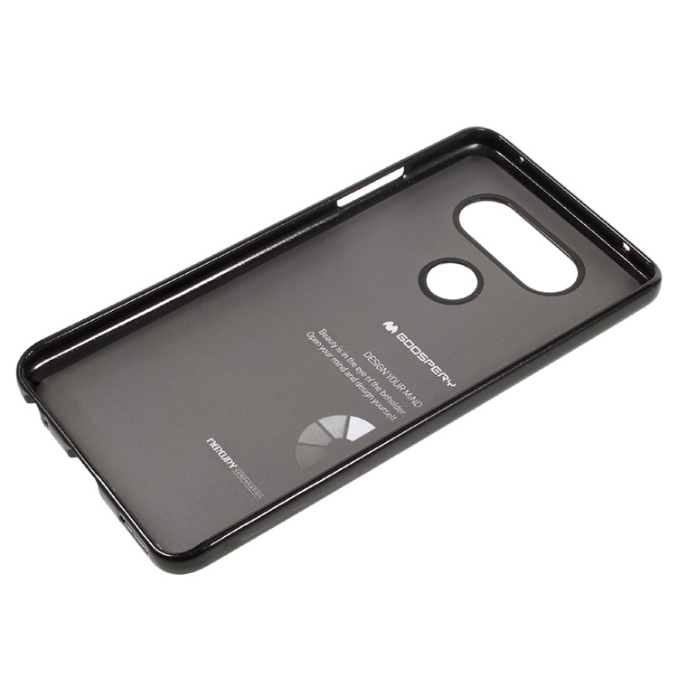MERCURY GOOSPERY Glitter Powder TPU Case for LG V20 - Black-5