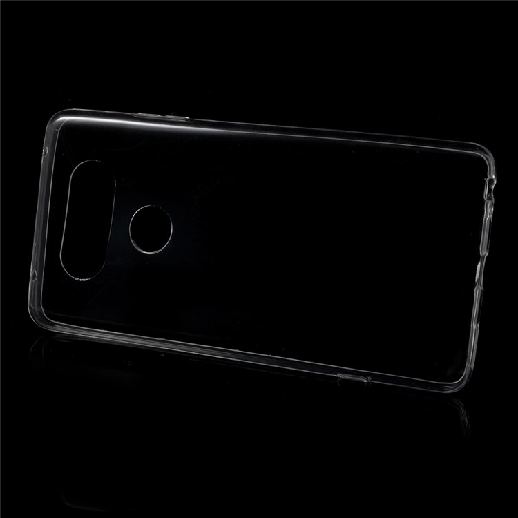 See-through Crystal Clear TPU Gel Case Shell for LG V20-3