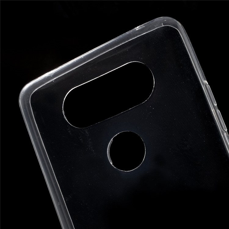 See-through Crystal Clear TPU Gel Case Shell for LG V20-5