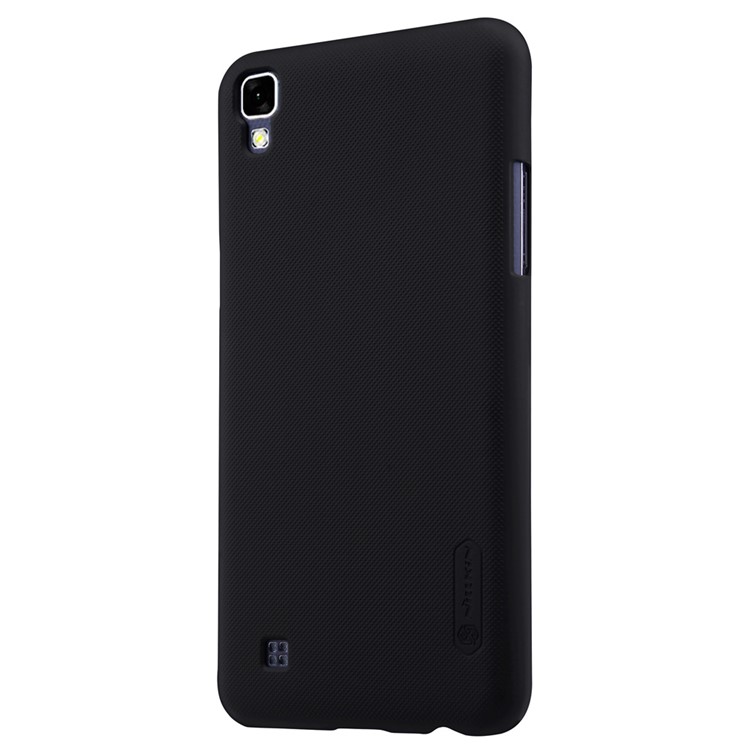 NILLKIN Super Frosted Shield Hard Case for LG X Poer K220 + Screen Protector Film - Black-3