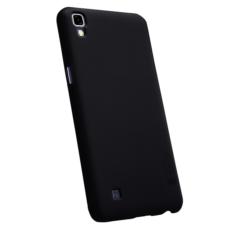 NILLKIN Super Frosted Shield Hard Case for LG X Poer K220 + Screen Protector Film - Black-5