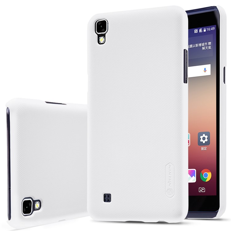 NILLKIN Super Frosted Shield Hard Cover for LG X Power K220 - White-6