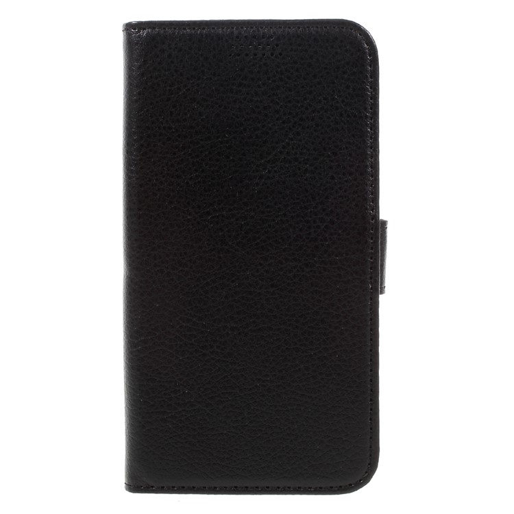 Litchi Texture Wallet Leather Phone Case for LG K3 - Black-3