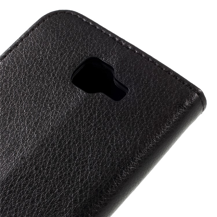 Litchi Texture Wallet Leather Phone Case for LG K3 - Black-8