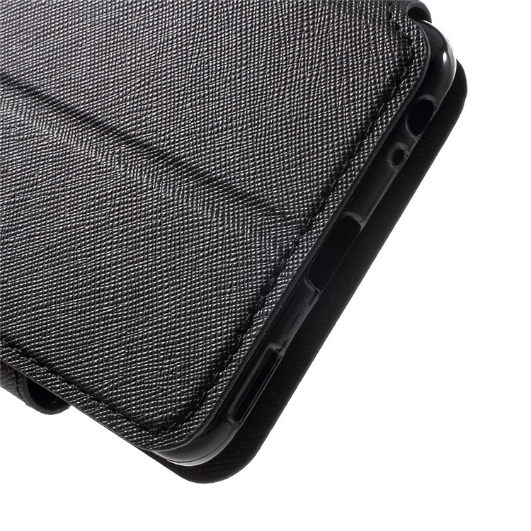ROAR KOREA View Window Leather Stand Case for LG V20 - Black-7