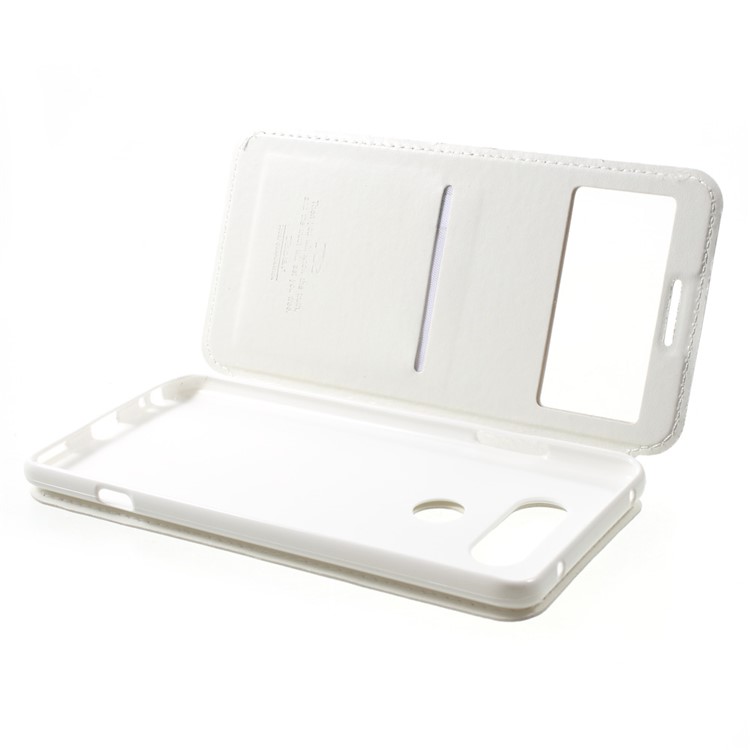 ROAR KOREA Noble Leather View Window Phone Case for LG V20 - White-5