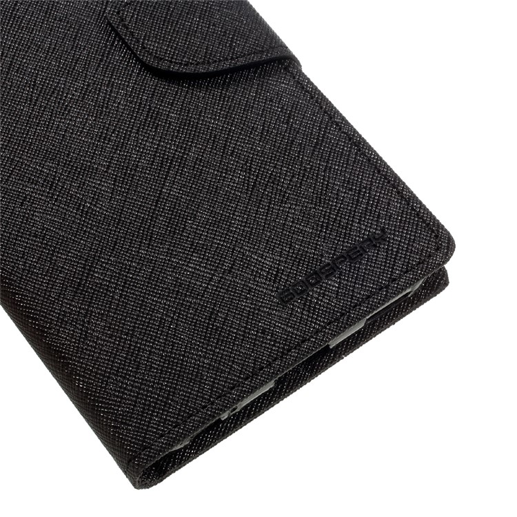 MERCURY GOOSPERY Fancy Diary Leather Wallet Stand Case for LG V20 - Black-7