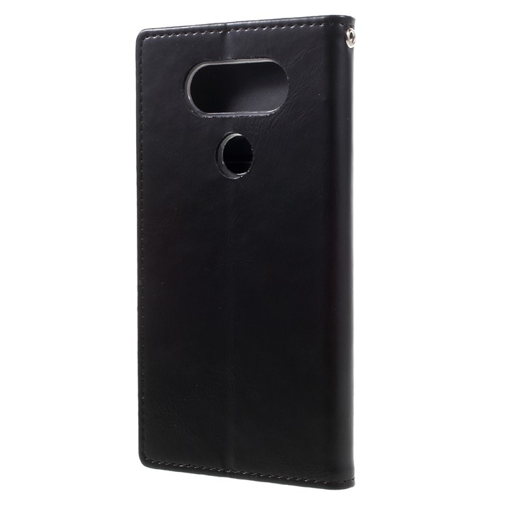 MERCURY GOOSPERY Blue Moon Leather Wallet Case for LG V20 - Black-2