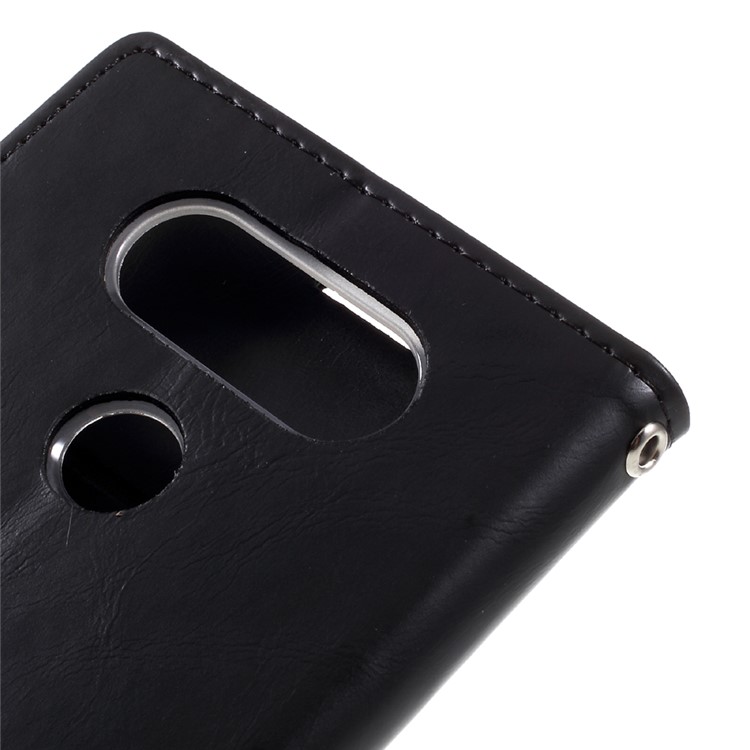 MERCURY GOOSPERY Blue Moon Leather Wallet Case for LG V20 - Black-8