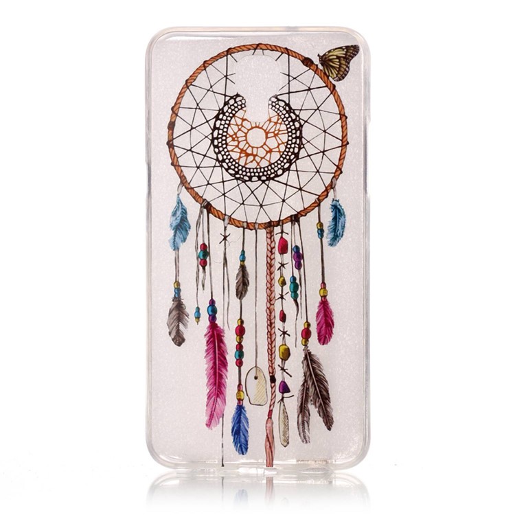 Crystal Clear IMD TPU Case for LG X Screen - Dream Catcher-1
