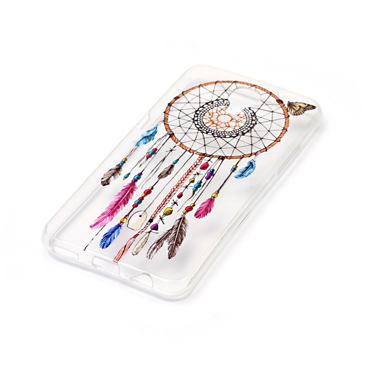 Crystal Clear IMD TPU Case for LG X Screen - Dream Catcher-2