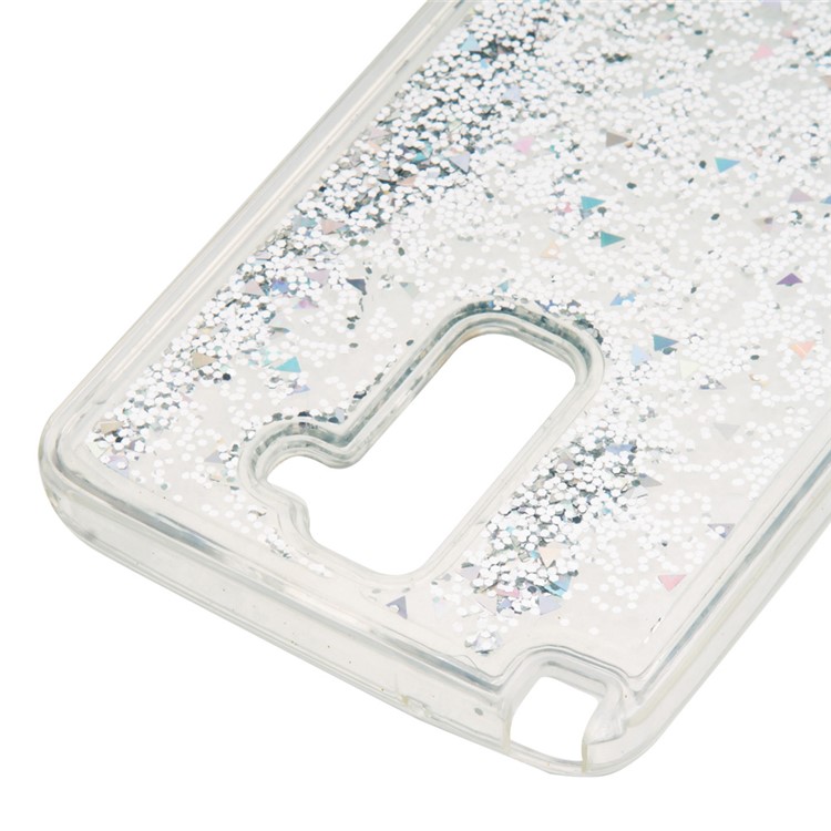Liquid Flowing Sequins Soft TPU Case for LG Stylo 2 LS775/Stylus 2 K520/Stylo 2 Plus/Stylus 2 Plus - Grey-4