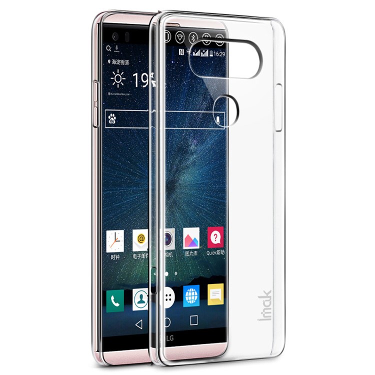 IMAK for LG V20 Scratch-proof Crystal Clear Case II PC Mobile Phone Cover-3