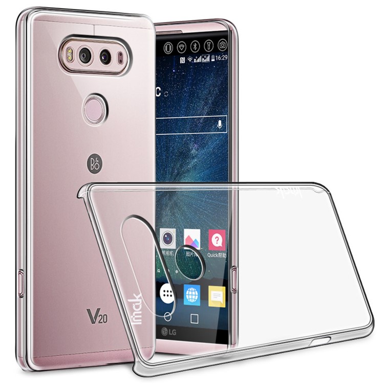 IMAK for LG V20 Scratch-proof Crystal Clear Case II PC Mobile Phone Cover-4