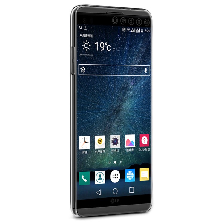 IMAK for LG V20 Scratch-proof Crystal Clear Case II PC Mobile Phone Cover-9