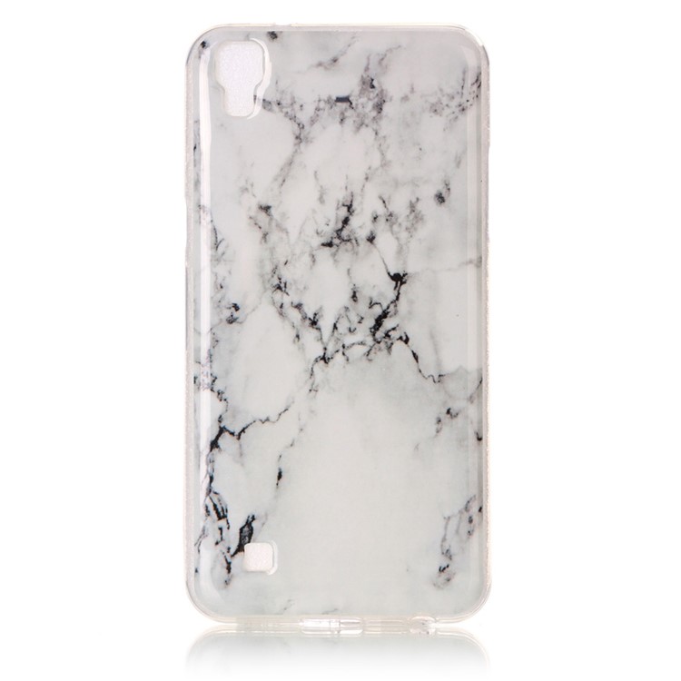 Pattern Printing IMD TPU Case for LG X Power K220 K220DS - Marble Pattern-1