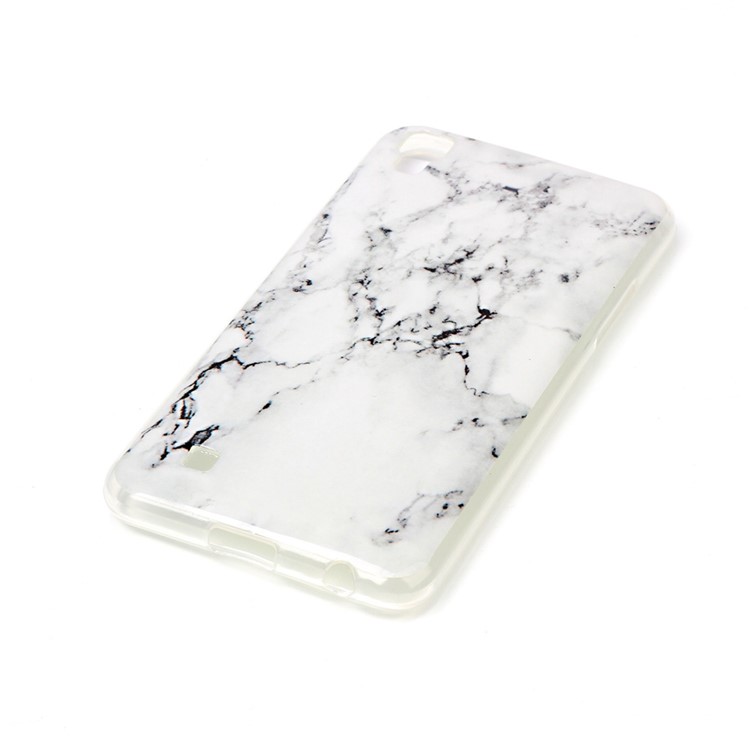 Pattern Printing IMD TPU Case for LG X Power K220 K220DS - Marble Pattern-2