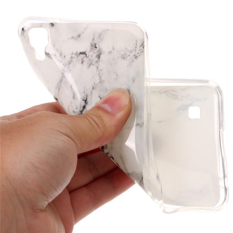 Pattern Printing IMD TPU Case for LG X Power K220 K220DS - Marble Pattern-4