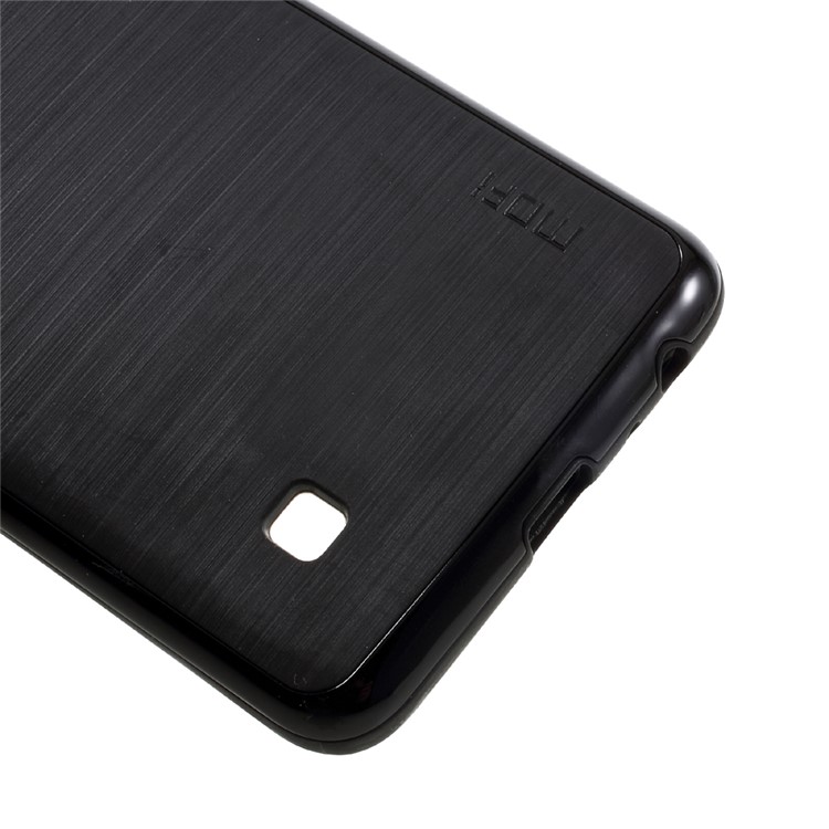 MOFI Brushed Hybrid Mobile Phone Case for LG Stylus 2 / LG G Stylo 2 /Stylus 2 Plus/Stylo 2 Plus (TPU Back + PC Rim) - Black-5