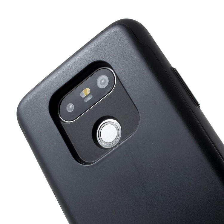 MERCURY GOOSPERY Sky Sliding Hybrid Card Holder Phone Case for LG G5/G5 SE (TPU + PC) - Black-5