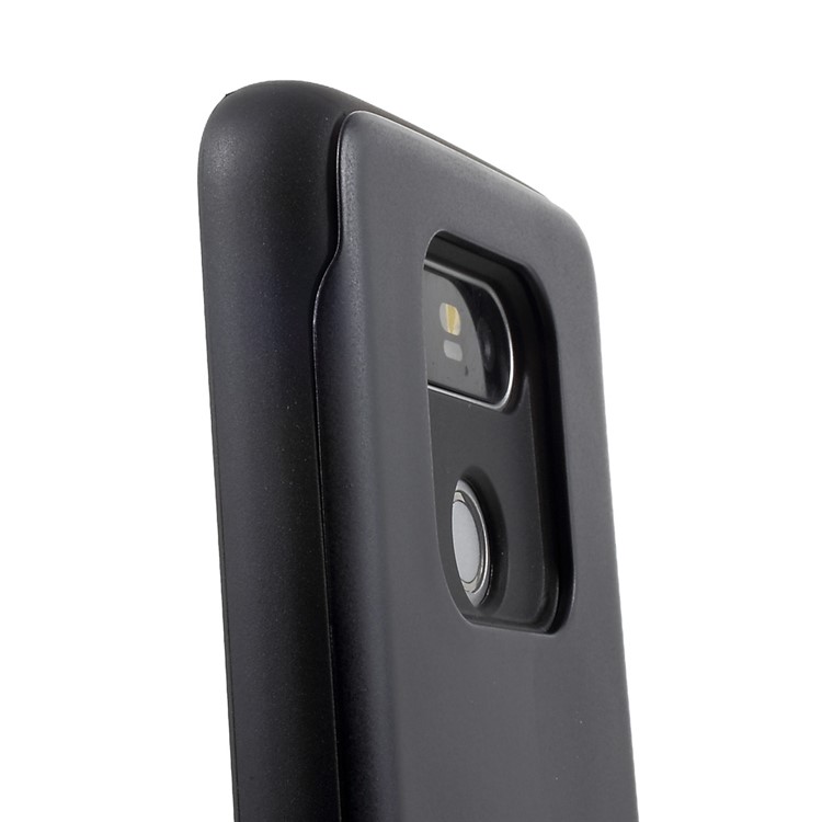 MERCURY GOOSPERY Sky Sliding Hybrid Card Holder Phone Case for LG G5/G5 SE (TPU + PC) - Black-7