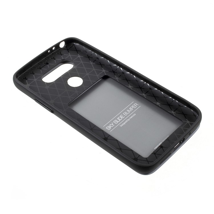 MERCURY GOOSPERY Sky Sliding Hybrid Card Holder Phone Case for LG G5/G5 SE (TPU + PC) - Black-8