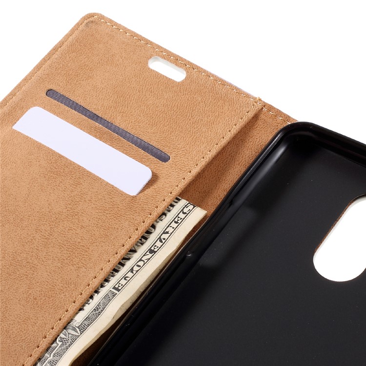 Patterned Leather Wallet Folio Phone Case for LG Stylus 3 - Cat Wearing Hat-9