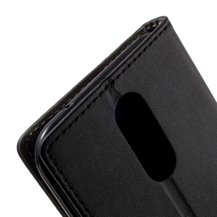 For LG V5 Magnetic Wallet Stand Leather Mobile Phone Case - Black-7