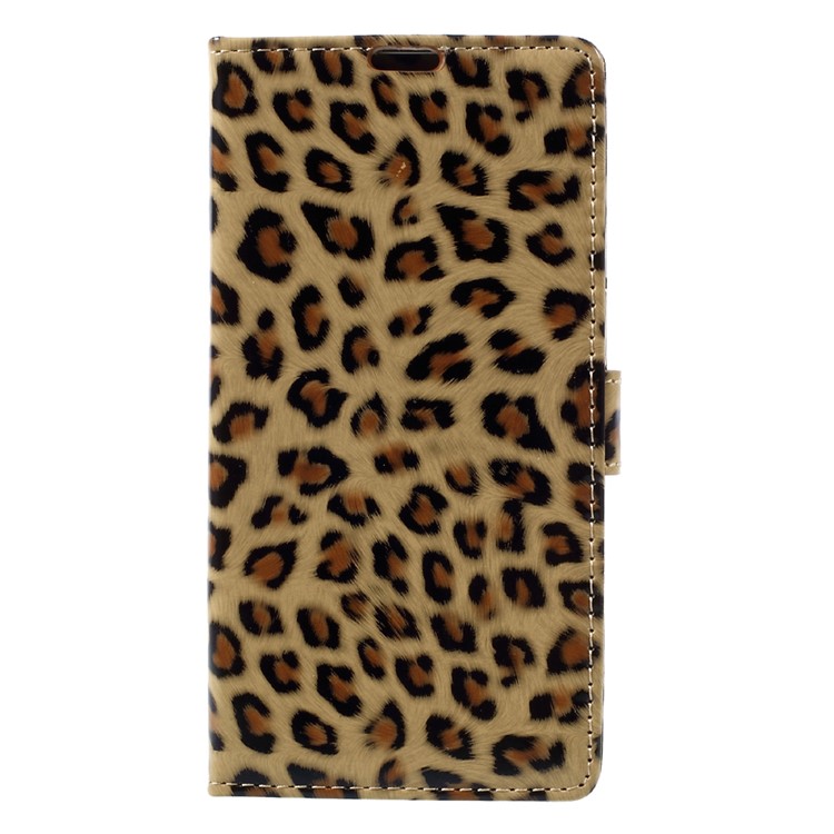 For LG V5 Leopard Wallet Leather Case Cover with Stand-3