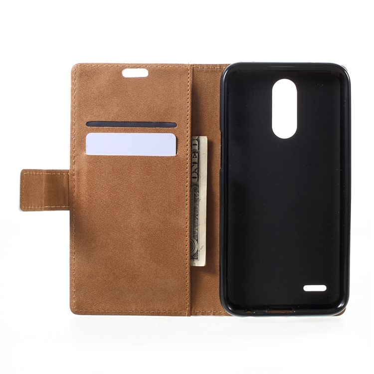 Pattern Printing Phone Case Leather Stand Wallet for LG V5 - Colorful Flowers Tree-4