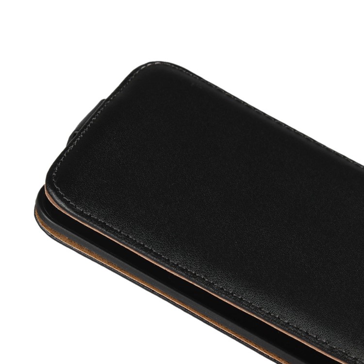 Vertical Flip Split Leather Cell Phone Case for LG K8 - Black-6
