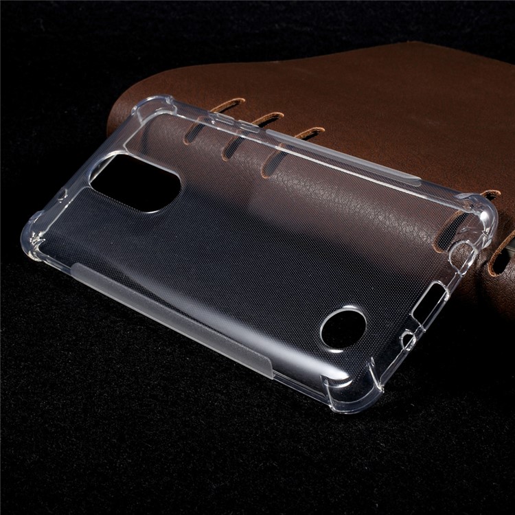 Thin Glossy Gel TPU Phone Cover Case with Non-slip Inner for LG V3-2
