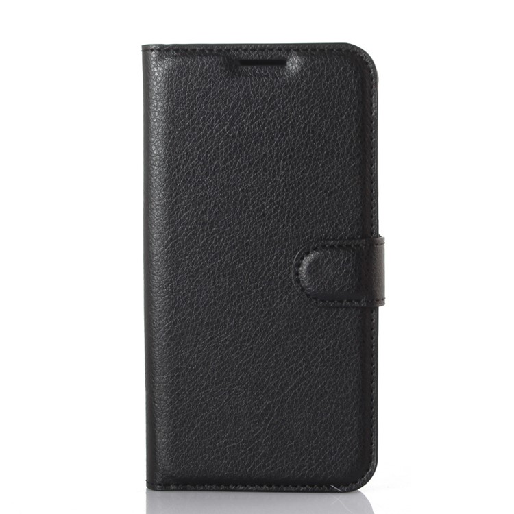 Litchi Skin Leather Wallet Case for LG G5 / G5 SE - Black-3