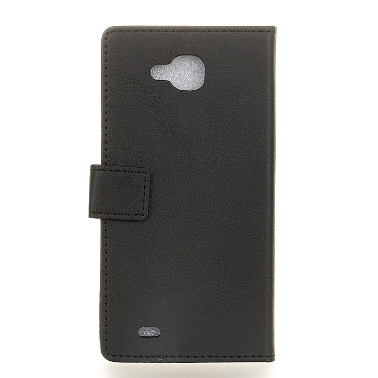 Wallet Leather Stand Case for LG V9 - Black-2