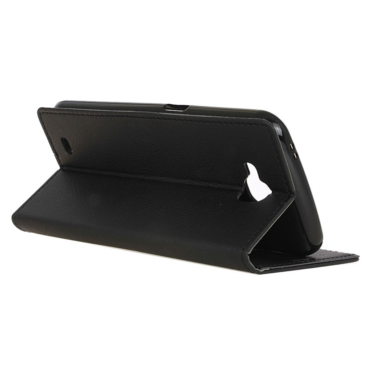 Wallet Leather Stand Case for LG V9 - Black-5