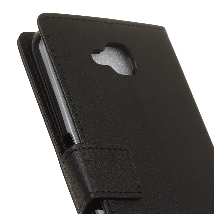 Wallet Leather Stand Case for LG V9 - Black-7