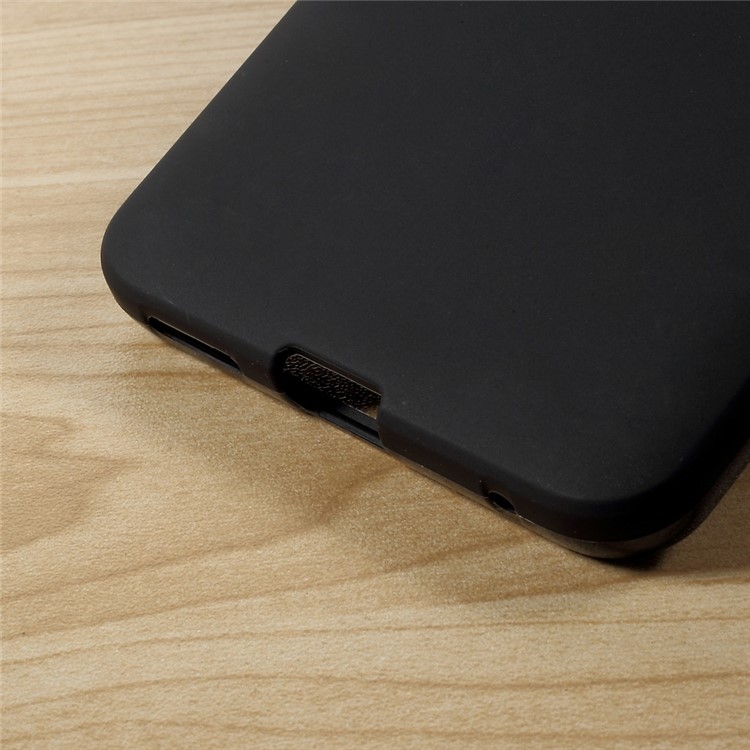 Matte TPU Anti-fingerprint Mobile Case for LG G6 - Black-5
