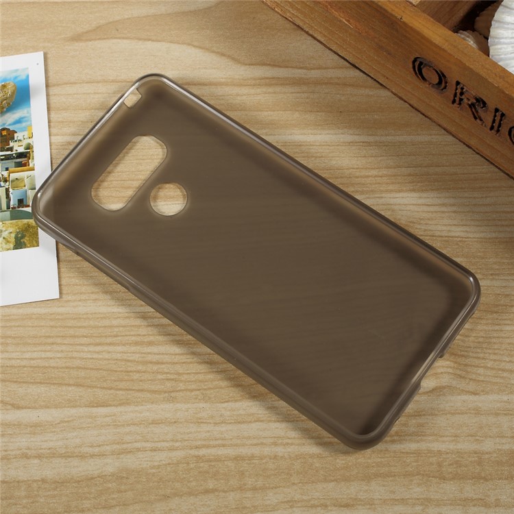 For LG G6 Matte Back Case TPU Phone Accessory - Grey-4