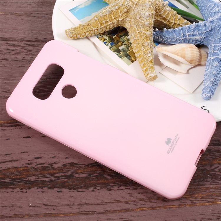 MERCURY GOOSPERY for LG G6 Glitter Powder Jelly TPU Soft Case - Pink-3