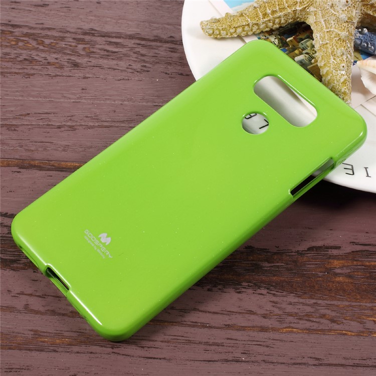 MERCURY GOOSPERY Glitter Powder Jelly TPU Gel Cover for LG G6 - Green-1