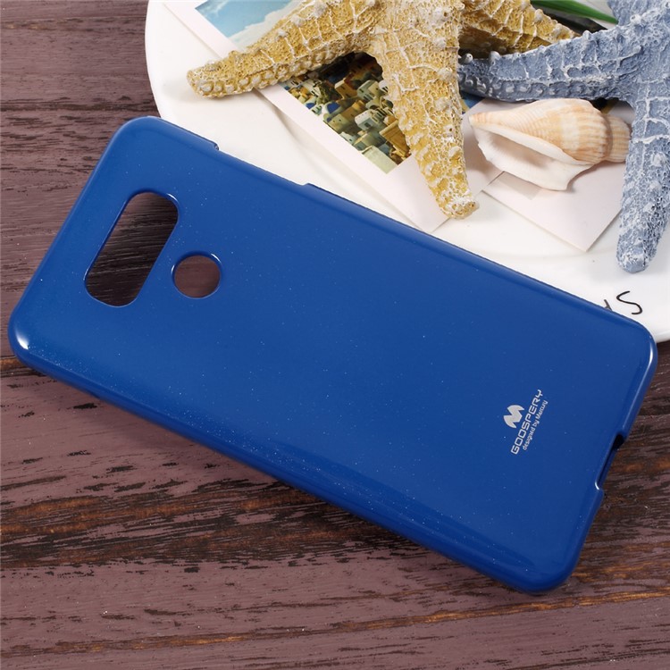 MERCURY GOOSPERY Glitter Powder Jelly TPU Casing for LG G6 - Blue-3