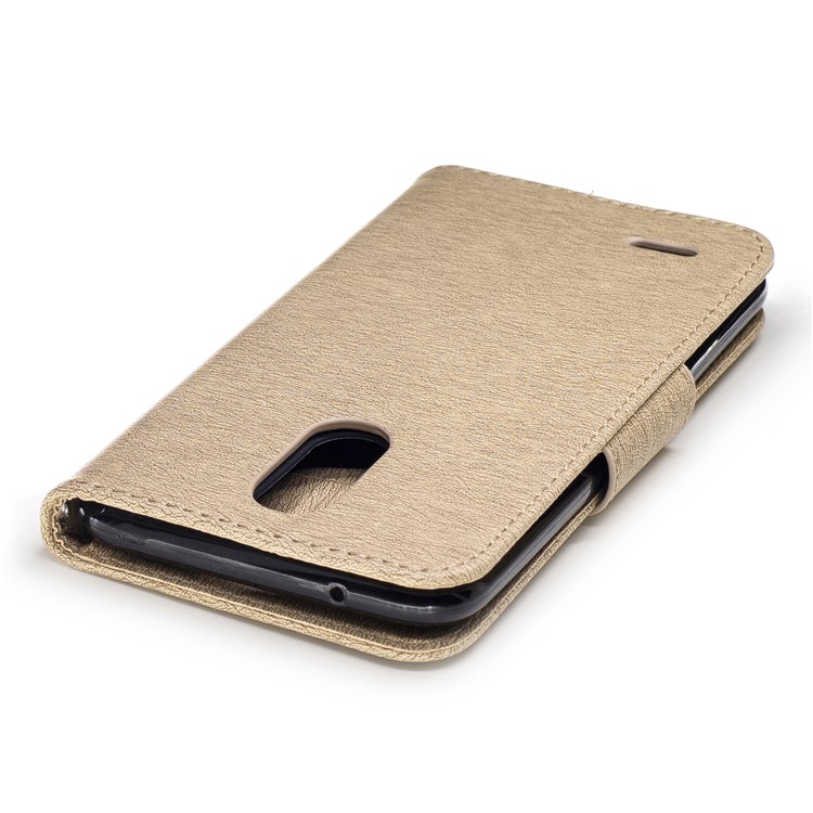 Custodia In Pelle Per Portafogli In Pelle Con Impresso Accessorio Per LG K10 (2017) - Cachi-7