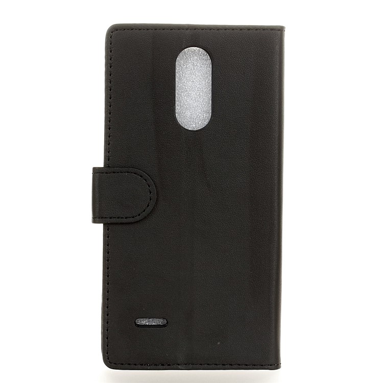 Wallet Leather Stand Case for LG Aristo LV3 MS210 / K8 2017 M200N - Black-3