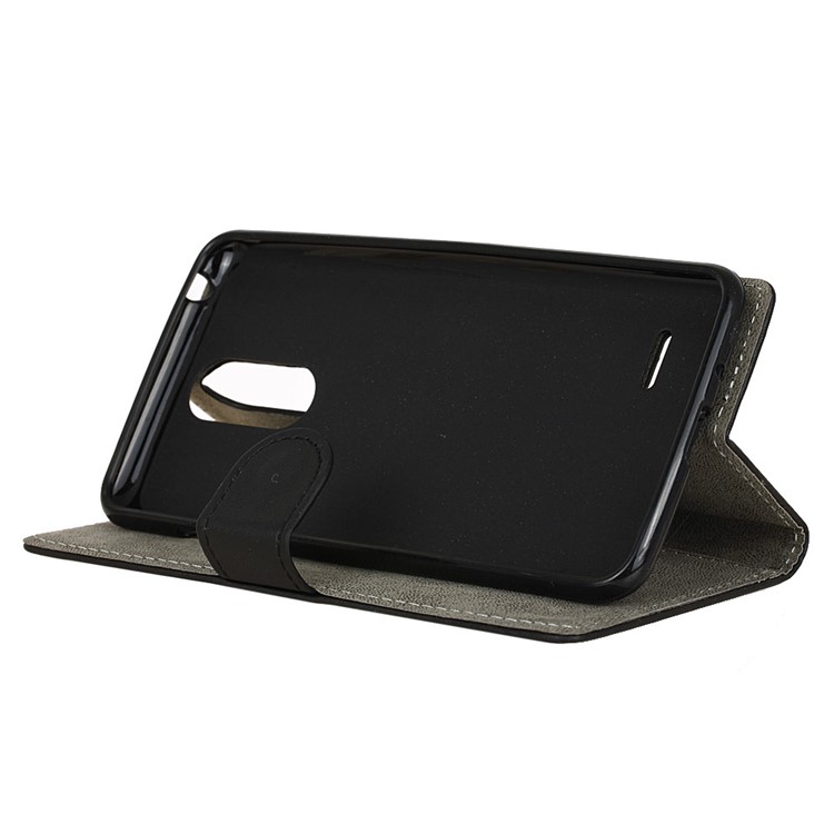 Wallet Leather Stand Case for LG Aristo LV3 MS210 / K8 2017 M200N - Black-7