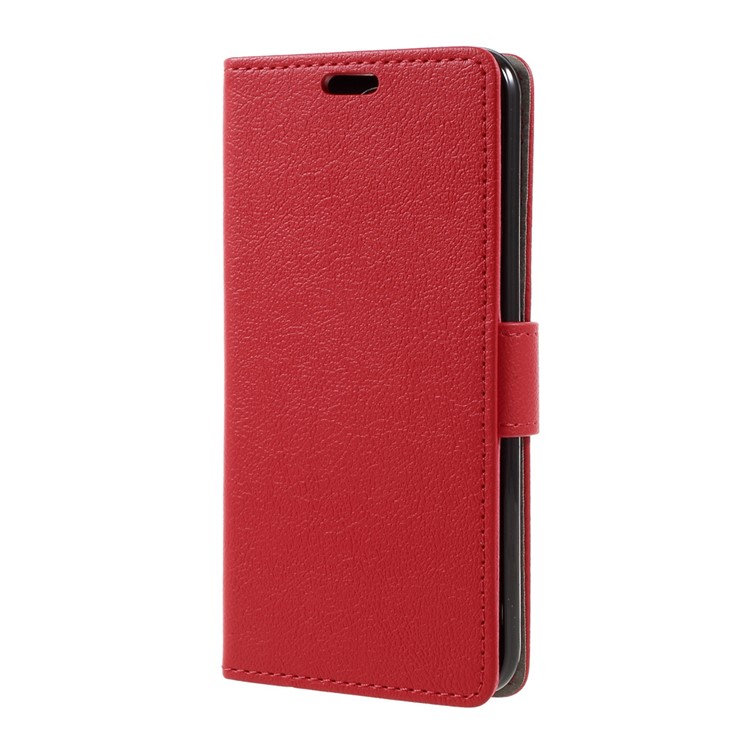 Stand PU Leather Wallet Phone Cover for LG K4 (2017) EU Version - Red-2
